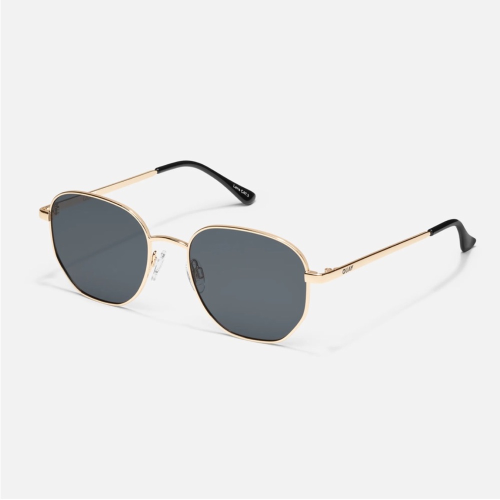 Quay Australia ‘Big Time’ Unisex Classic Round Sunglasses